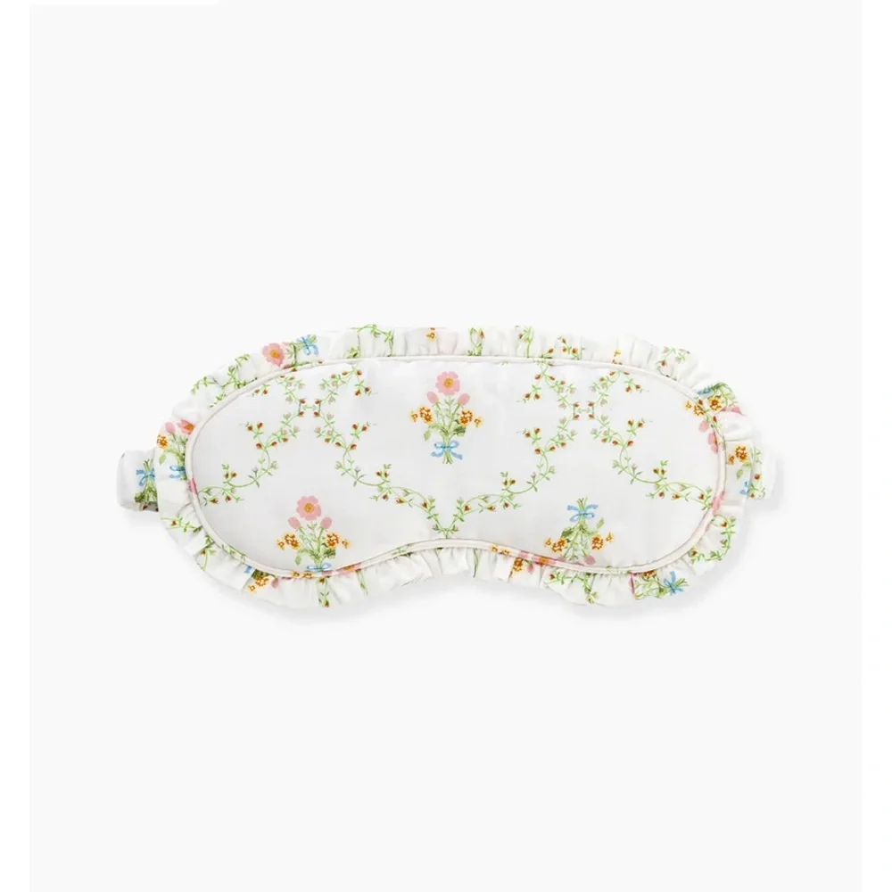 Hill House Pastel Trellis Sleep Mask - Picture 3 of 3